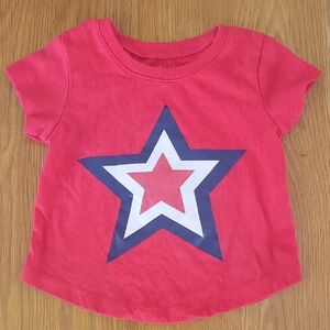 Kids Star Print Patriotic Tshirt